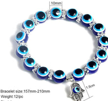 Load image into Gallery viewer, Evil eye bracelet