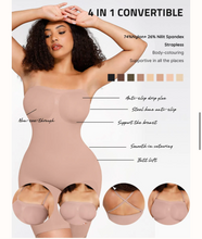 Load image into Gallery viewer, Strapless Buttlift Seamless Tummy Garment
